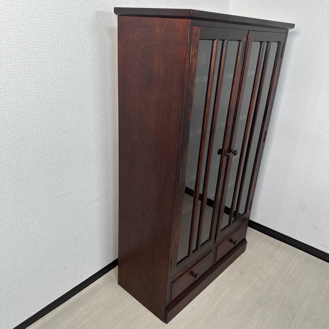 【展示品】北海道 はまなす民芸家具 飾り棚 本棚 書棚 ブックシェルフ i1※