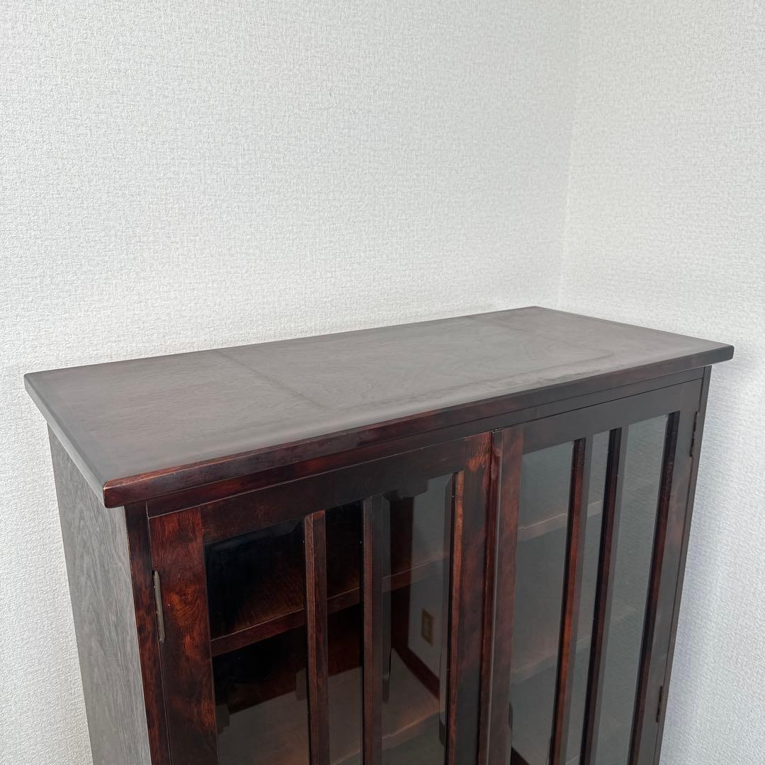 【展示品】北海道 はまなす民芸家具 飾り棚 本棚 書棚 ブックシェルフ i1※