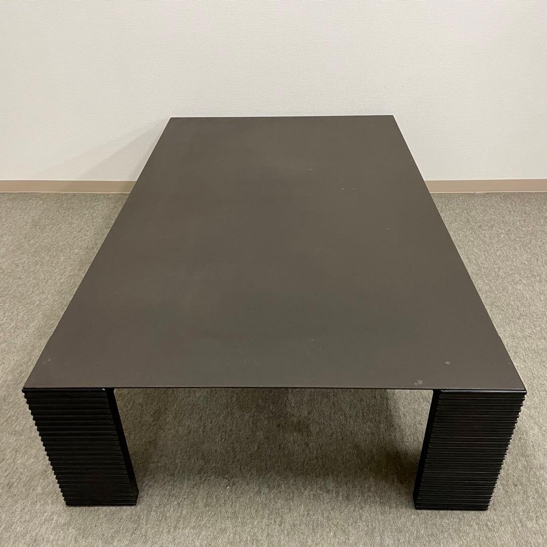 家具店展示品【MORISHIGE】モリシゲ 座卓 椿50布目象谷 (天板にシミ)