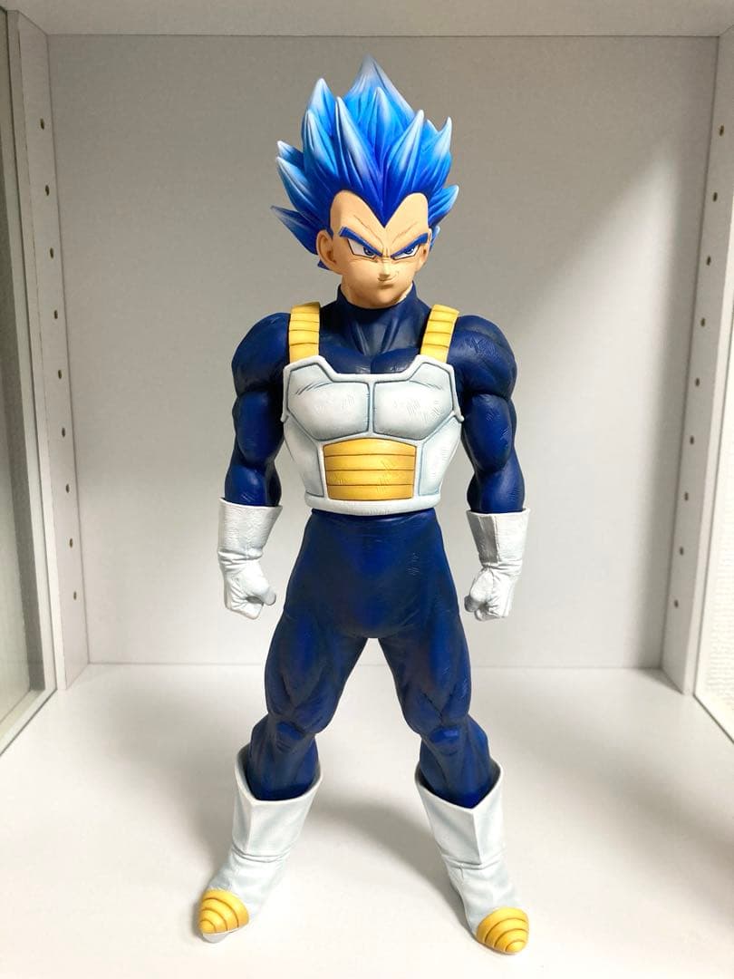 ドラゴンボール フィギュア リペイント 超サイヤ人 ブルー 進化 ベジータ