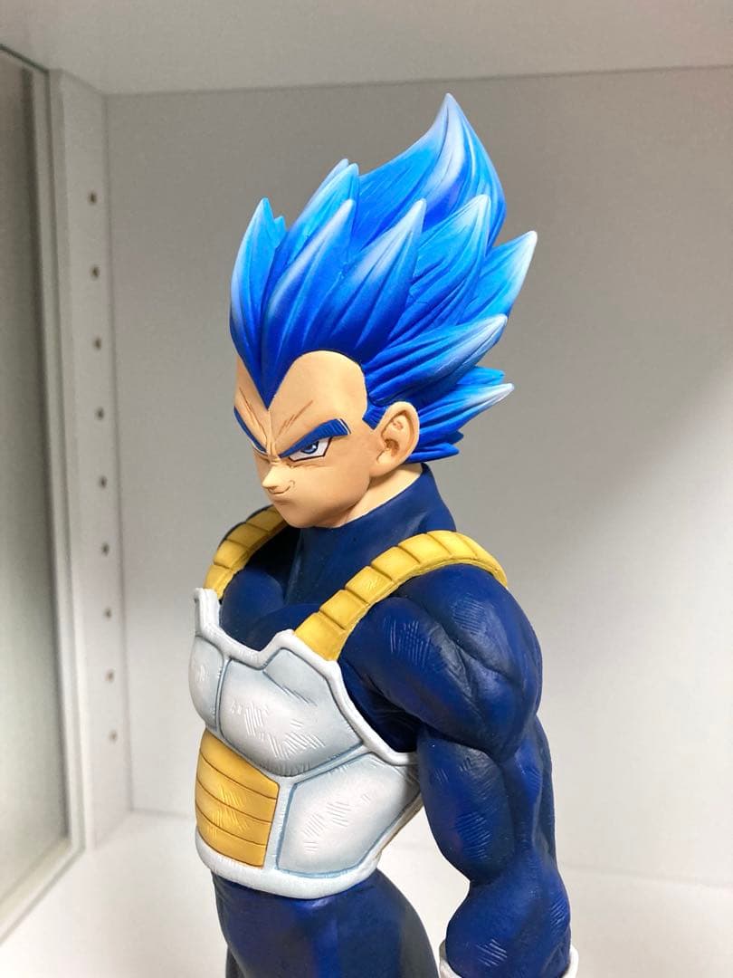 ドラゴンボール フィギュア リペイント 超サイヤ人 ブルー 進化 ベジータ