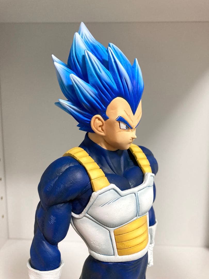 ドラゴンボール フィギュア リペイント 超サイヤ人 ブルー 進化 ベジータ