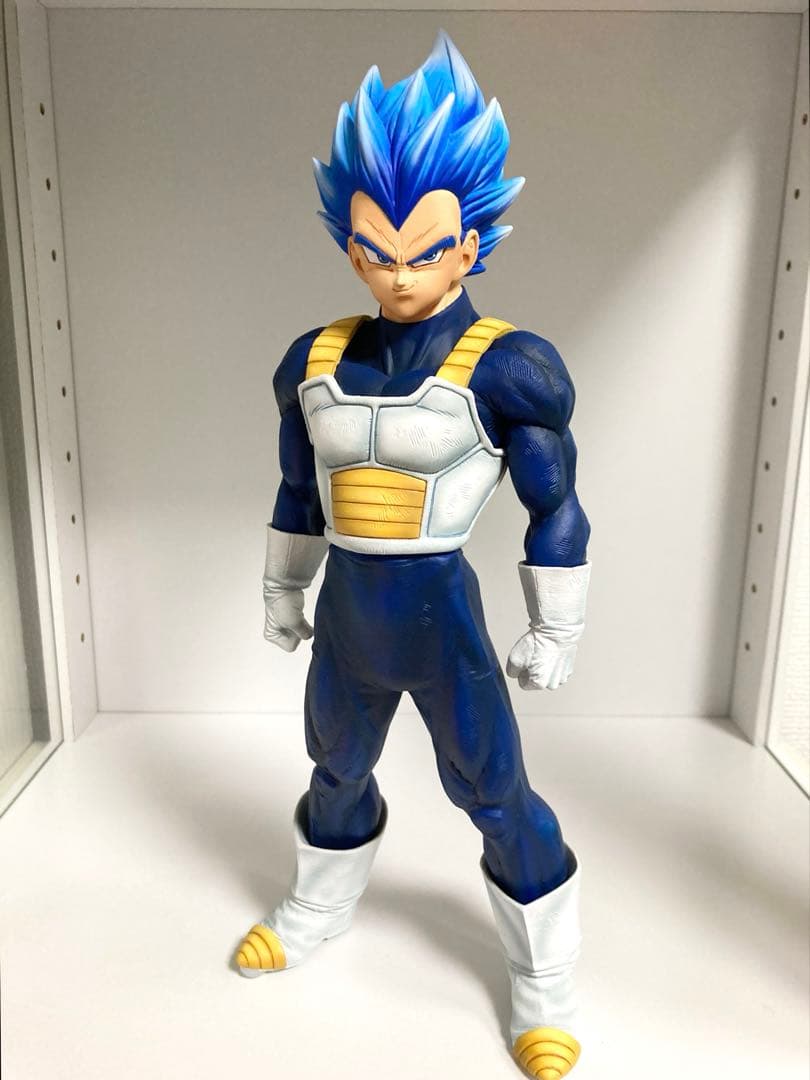 ドラゴンボール フィギュア リペイント 超サイヤ人 ブルー 進化 ベジータ