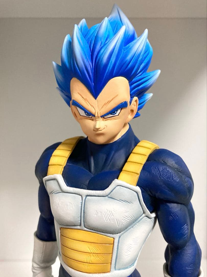 ドラゴンボール フィギュア リペイント 超サイヤ人 ブルー 進化 ベジータ