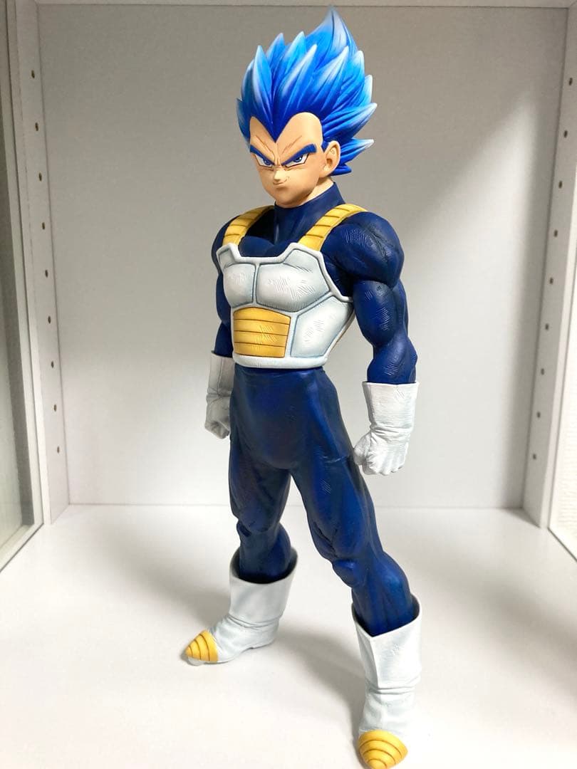 ドラゴンボール フィギュア リペイント 超サイヤ人 ブルー 進化 ベジータ