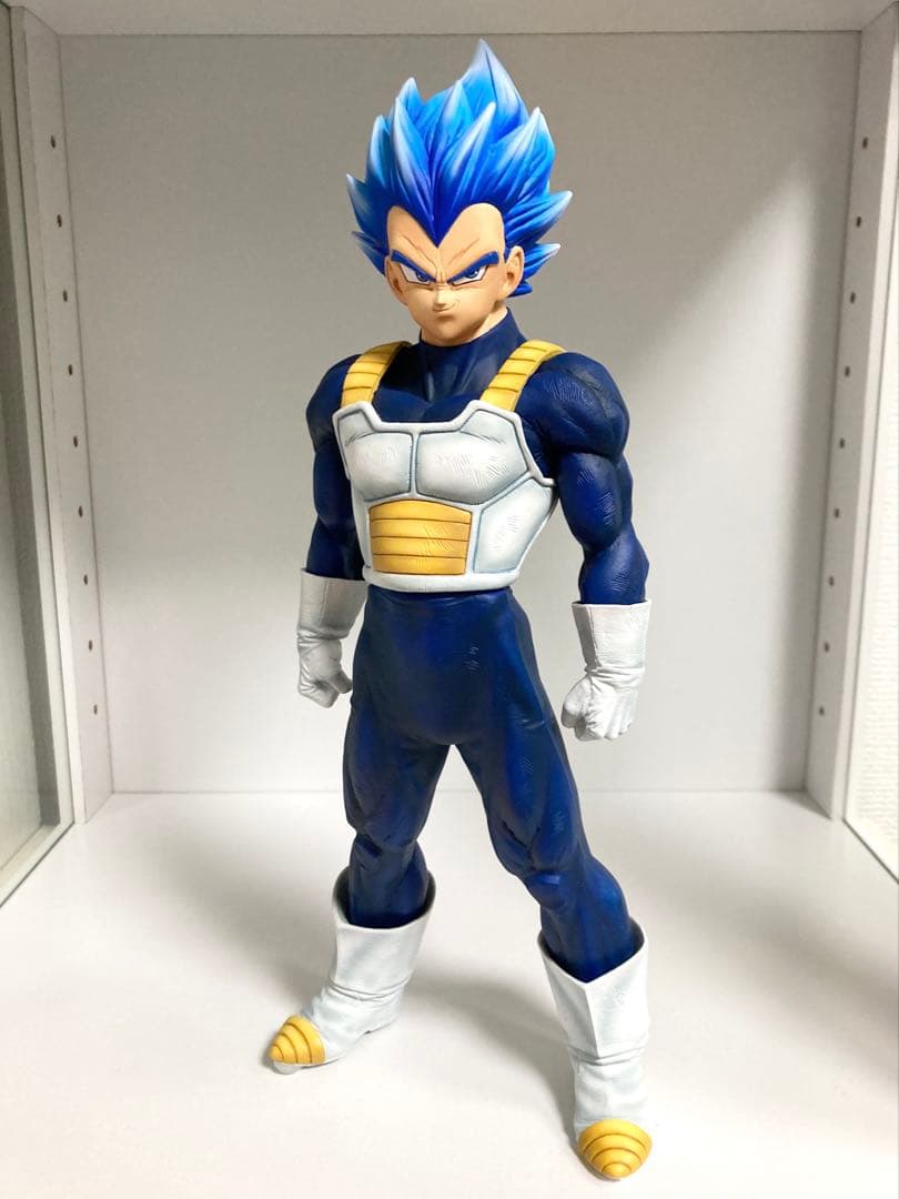 ドラゴンボール フィギュア リペイント 超サイヤ人 ブルー 進化 ベジータ
