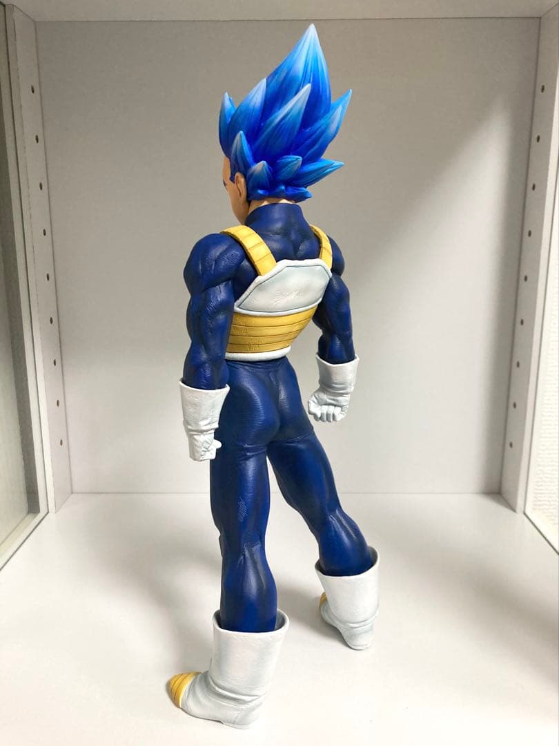 ドラゴンボール フィギュア リペイント 超サイヤ人 ブルー 進化 ベジータ