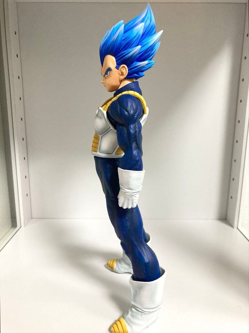ドラゴンボール フィギュア リペイント 超サイヤ人 ブルー 進化 ベジータ