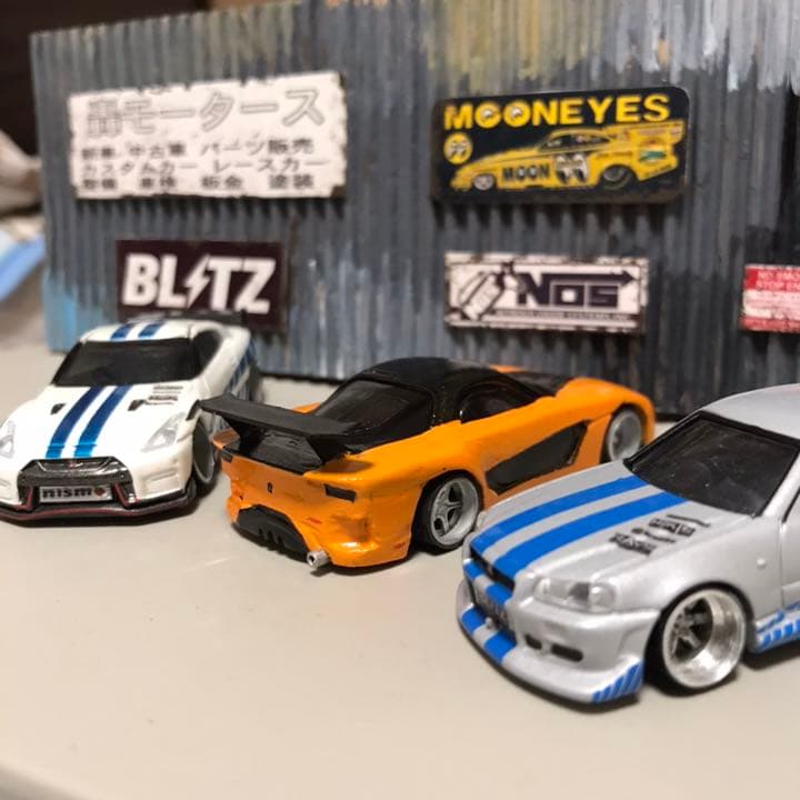 ホットウィール カスタム ワイルドスピード RX-7 トミカ 京商 ベル