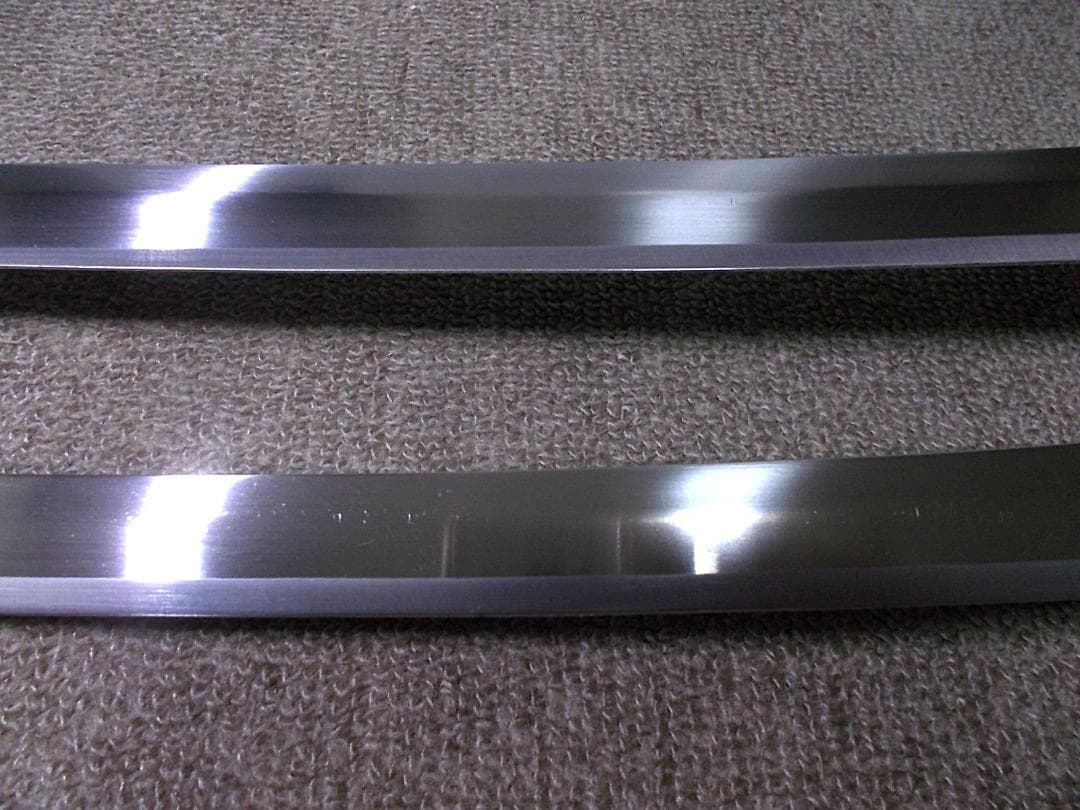 模造刀 居合刀 日本刀全長102cm1289g 67.5cm801g 鉄鍔 竹編