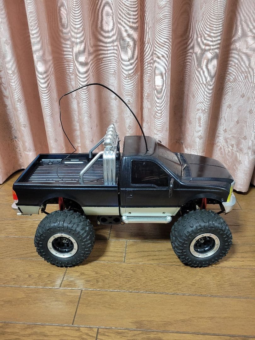 タミヤRC フォードF350 ハイリフト電動RCカー プロポ、メカ付