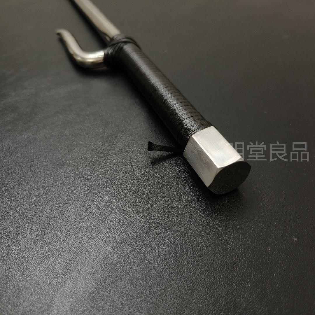 武具 十手 53CM 鉄製 古武道具 サイ 刀剣美術 現代品 専用袋付