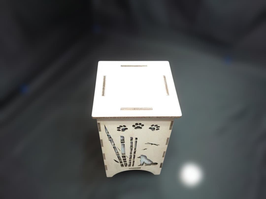 柴犬灯ろう　B型　キャンドル型LED付