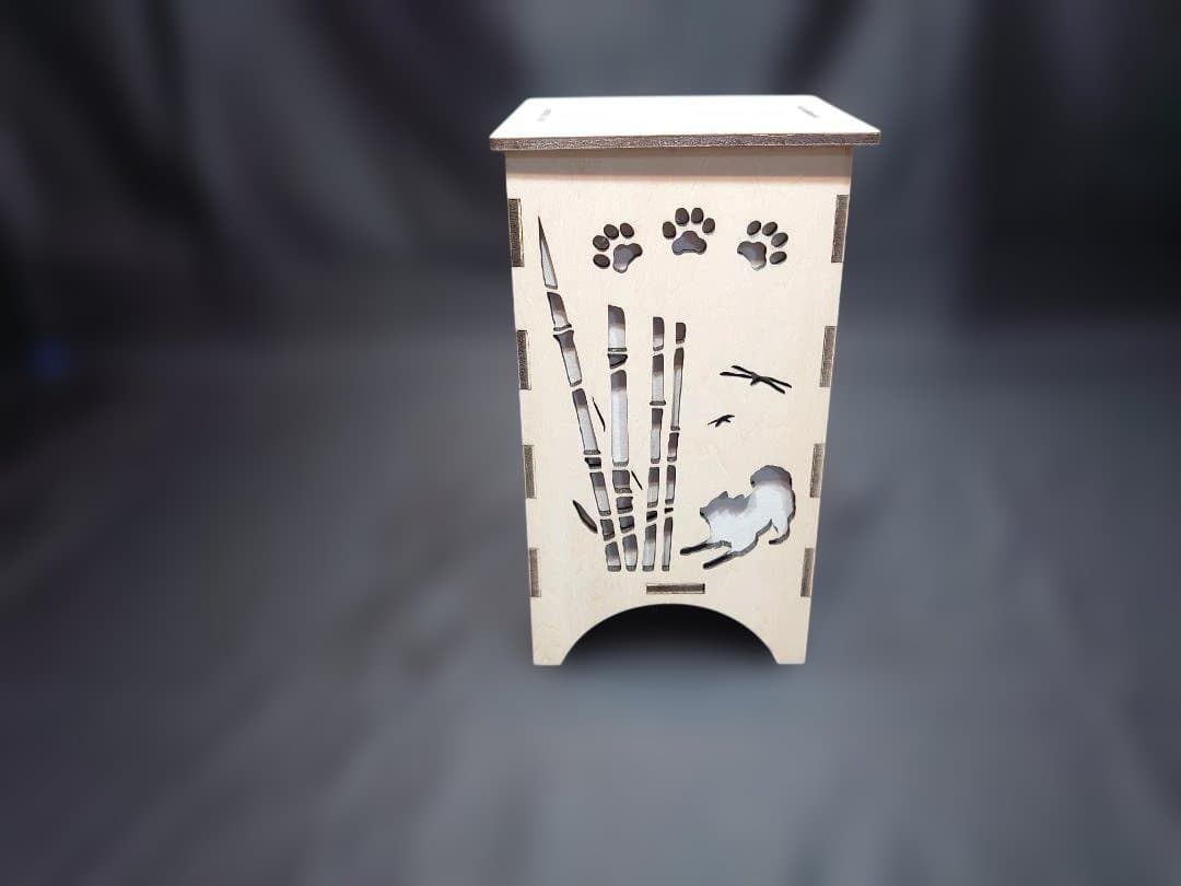 柴犬灯ろう　B型　キャンドル型LED付