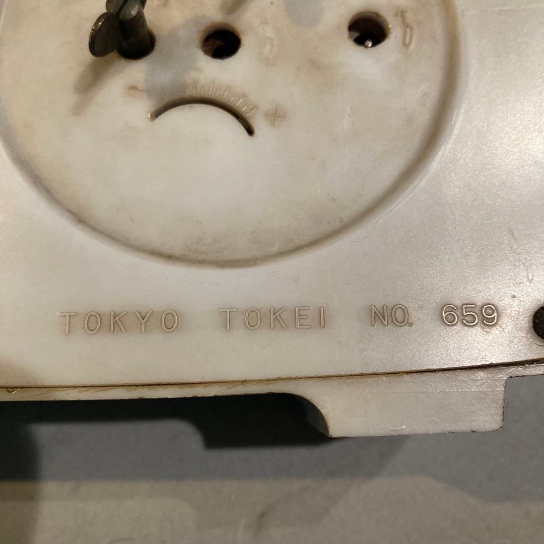 希少 昭和20年代 東京時計 鉱石ラジオ付き目覚まし時計 ゲルマラジオ