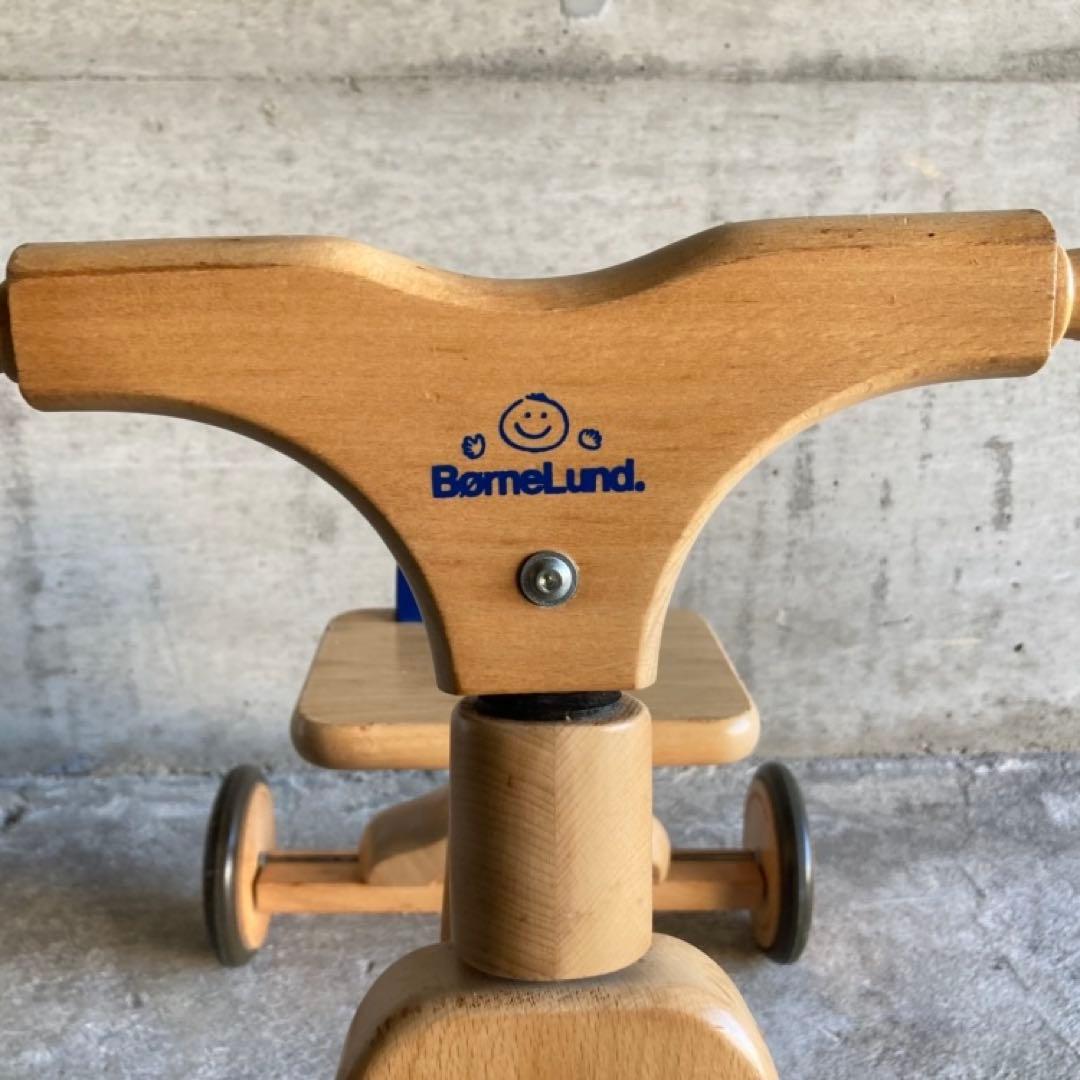 ボーネルンド 三輪車 ペダル付き 子供用 木製 ウッド シンプル