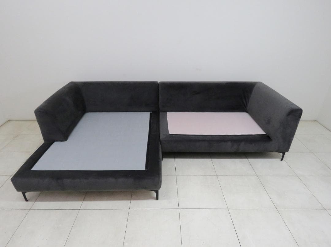 ドイツ KARE ジャンニ グレーブラック コーナーソファ 459,800円