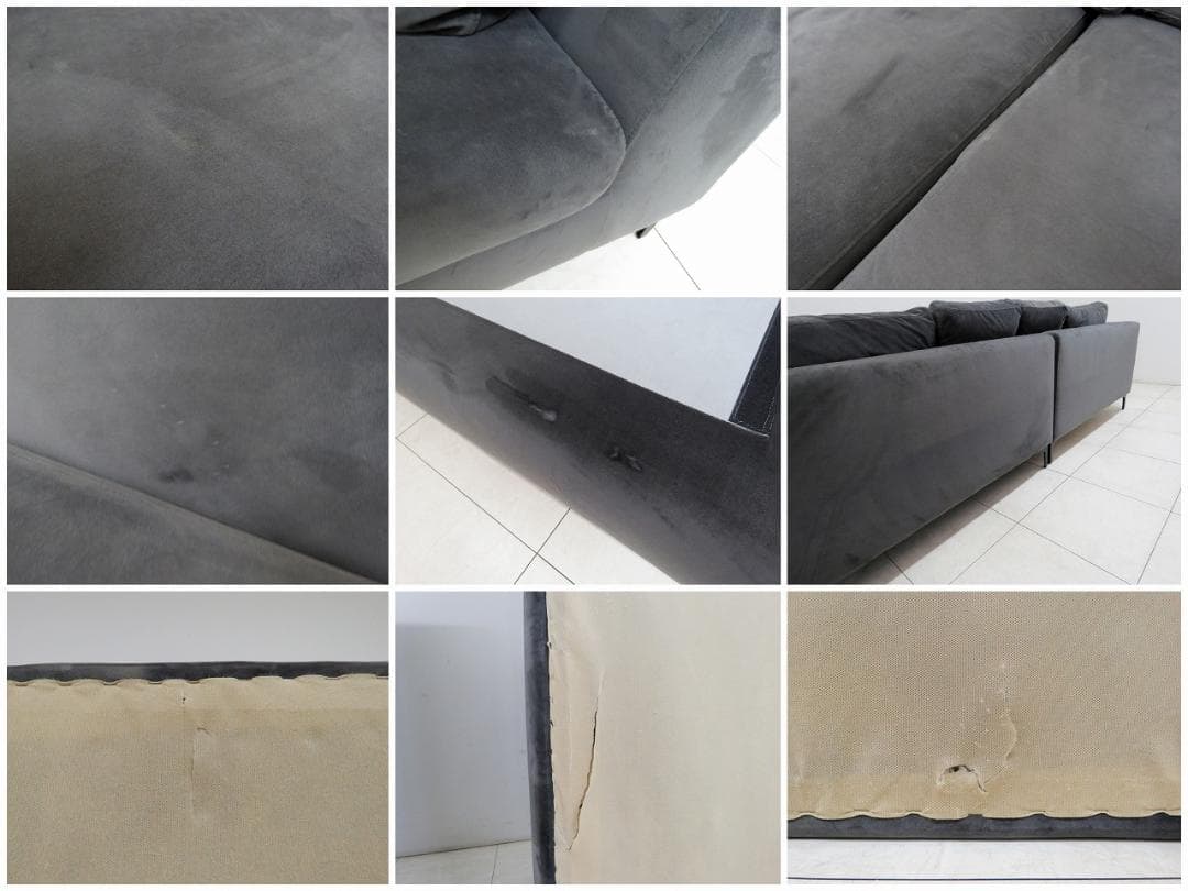 ドイツ KARE ジャンニ グレーブラック コーナーソファ 459,800円