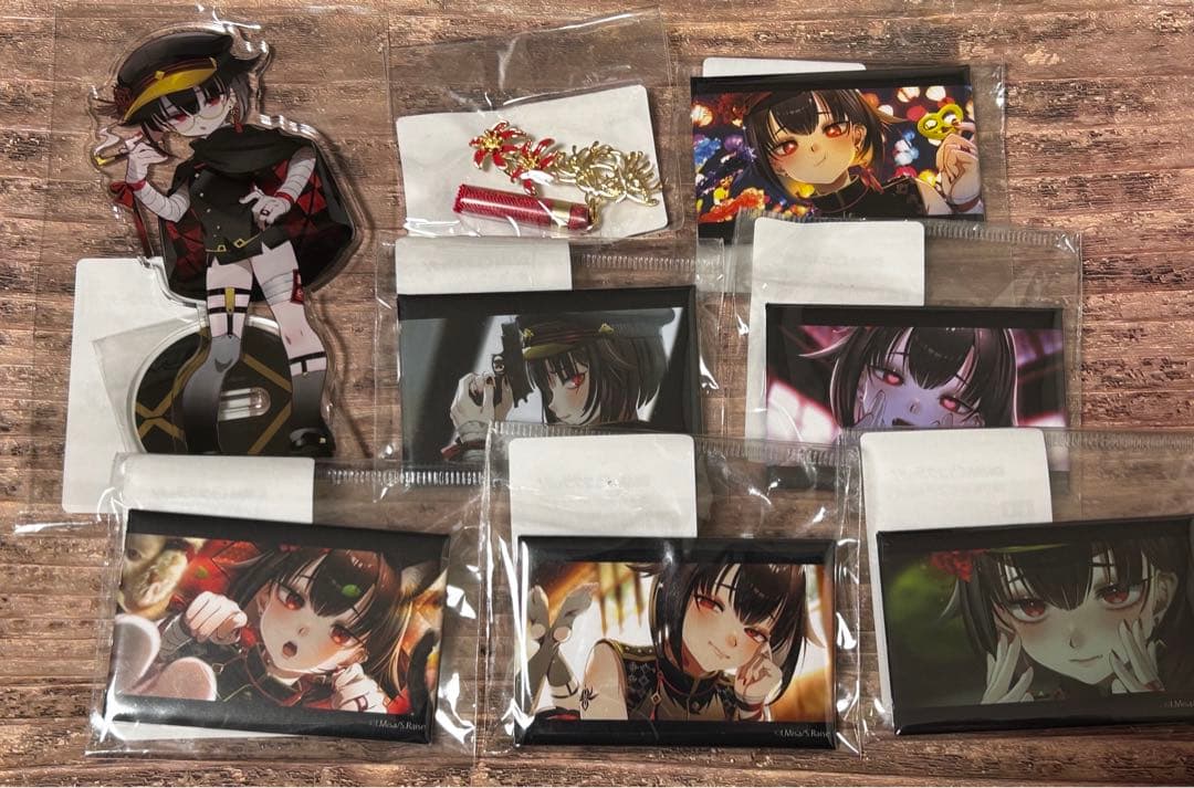 肆ノ島來世 しのしまらいせ DMMスクラッチ アクリルブロック セット