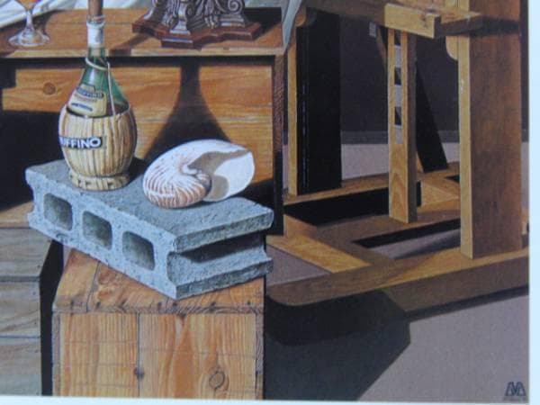 松崎良夫、ランプのある静物、希少額装用画集、新品額装付 - メルカリ