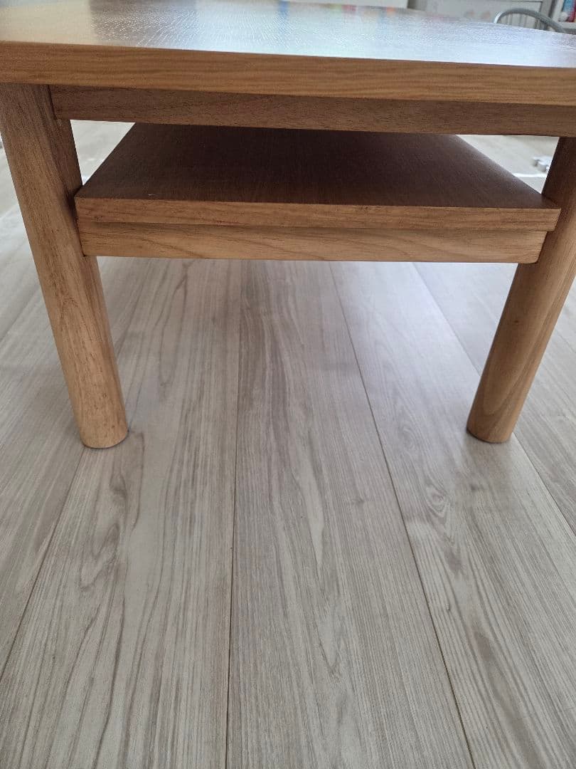 無印良品 木製ローテーブル オーク材