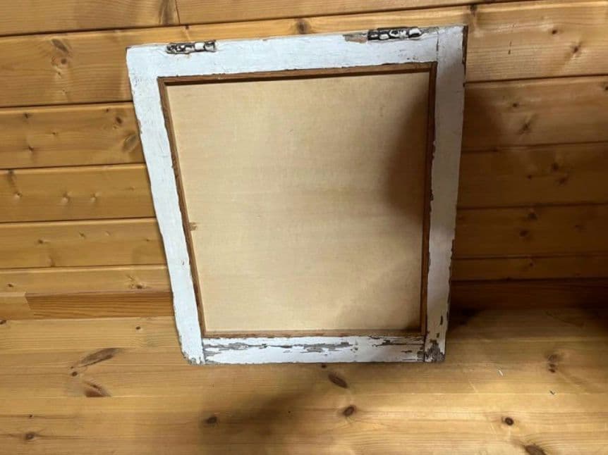 アンティーク　ミラー　イギリス　蚤の市　古道具　雅姫