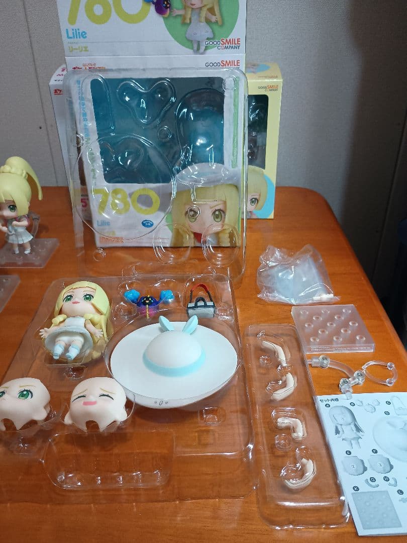 (送料無料) [要内容確認] ねんどろいど リーリエ等 中古品 3点セット