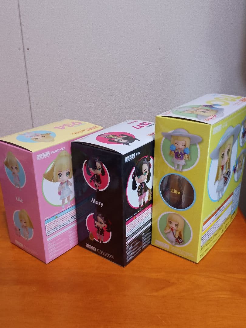 (送料無料) [要内容確認] ねんどろいど リーリエ等 中古品 3点セット