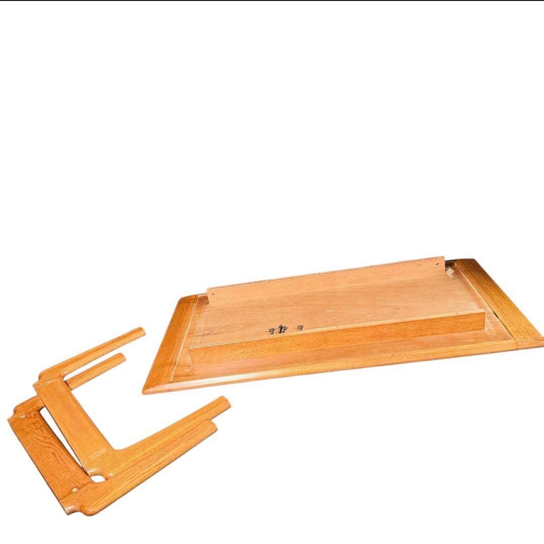 カリモク　ビンテージ　ローテーブル　希少デザイン