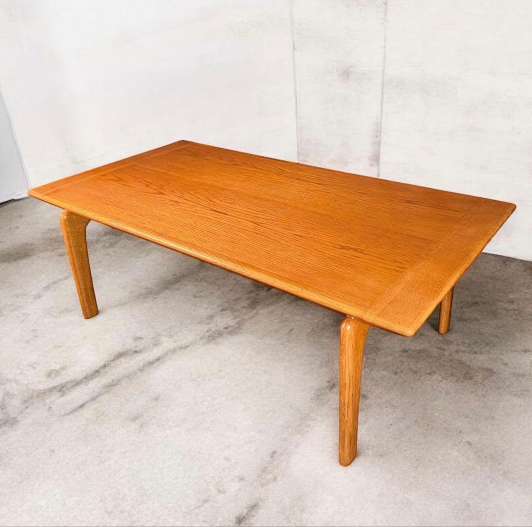 カリモク　ビンテージ　ローテーブル　希少デザイン