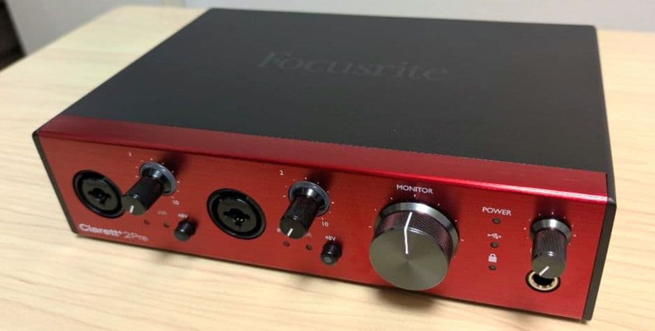 DTM・DAW FOCUSRITE Clarett+2 Pre USB