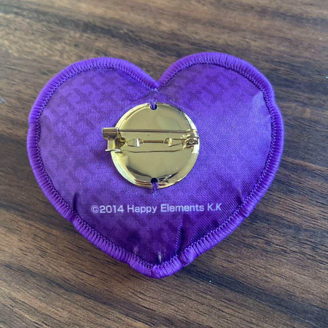 朔間零 あんスタ 缶バッジ ハート 布 - メルカリ