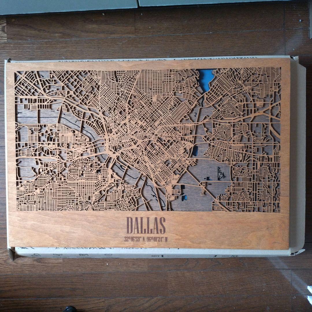 【TOKYO SLOW LIFE樋口氏】ENJOY THE WOOD 木製地図