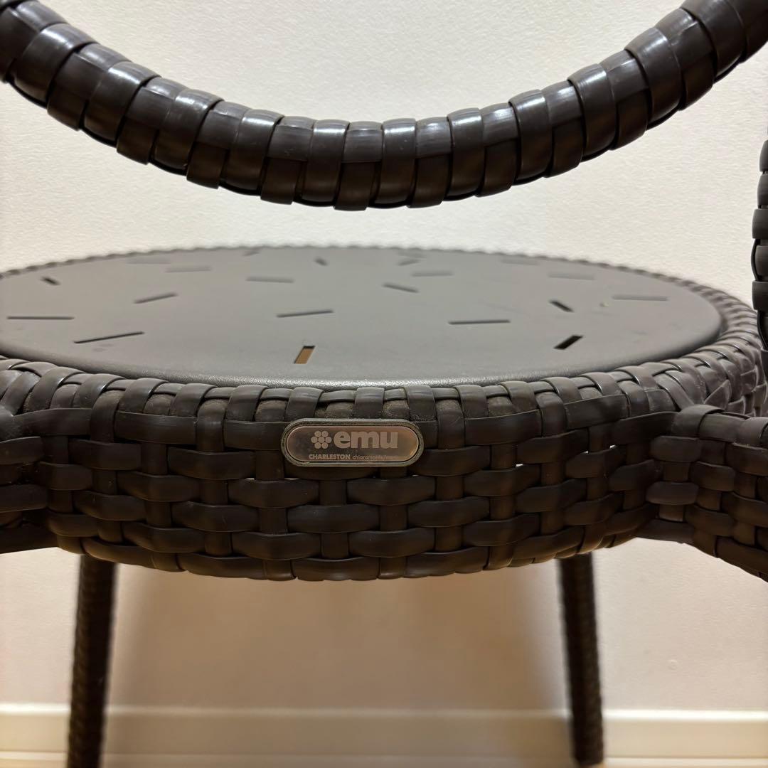 emu　エミュー　イタリア家具　インテリア　ガーデンチェア　4脚セット