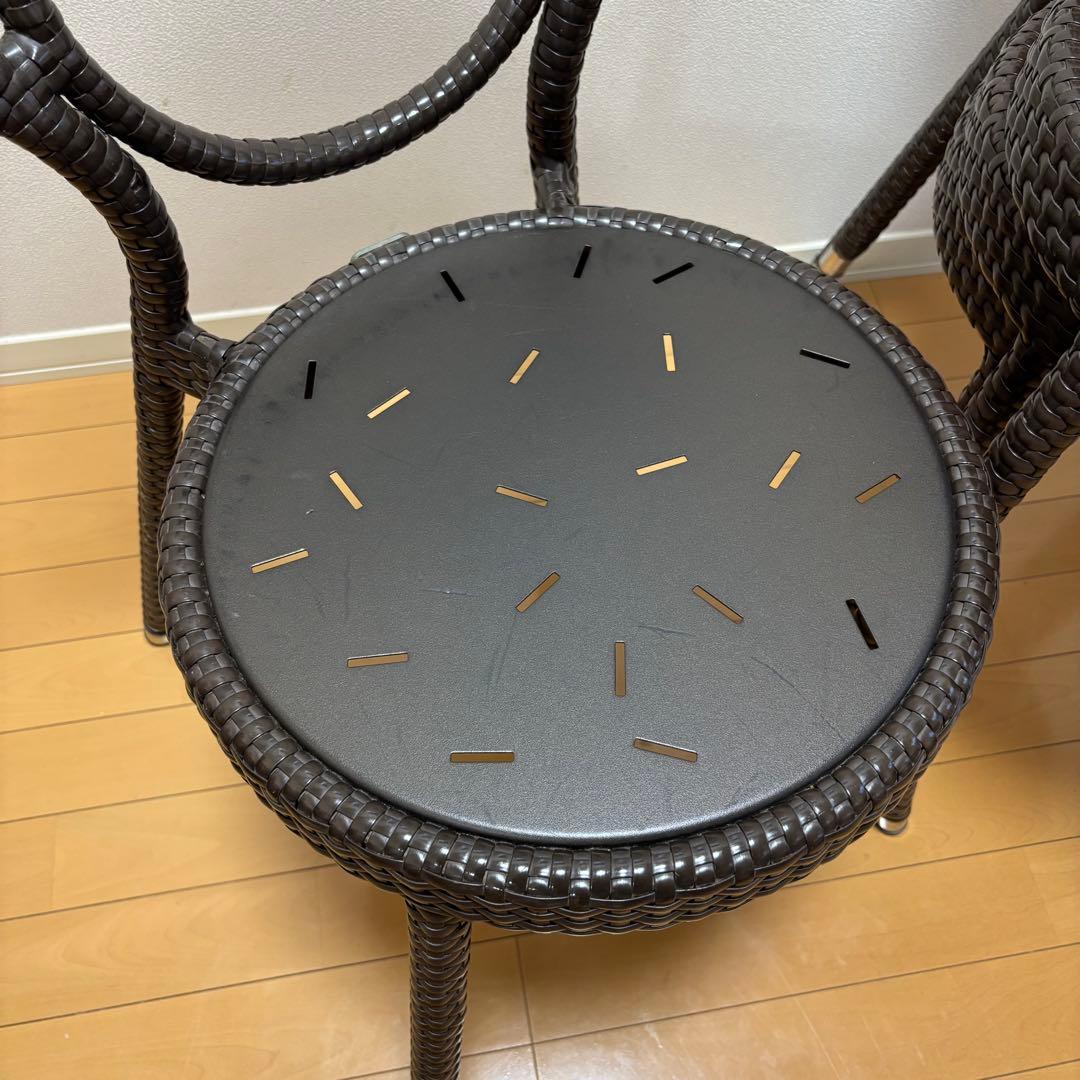 emu　エミュー　イタリア家具　インテリア　ガーデンチェア　4脚セット