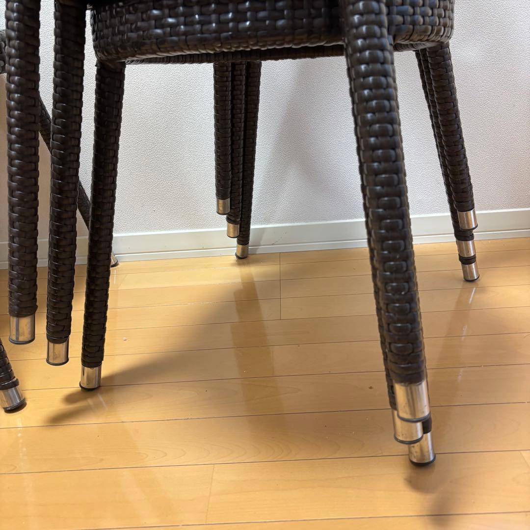 emu　エミュー　イタリア家具　インテリア　ガーデンチェア　4脚セット