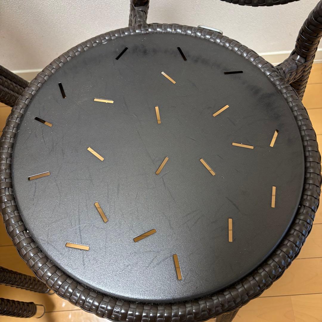 emu　エミュー　イタリア家具　インテリア　ガーデンチェア　4脚セット