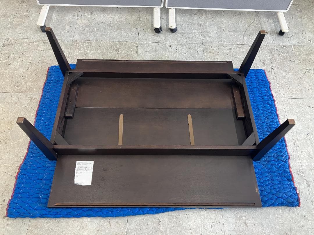 ACTUS ローテーブル ALCHEMY エクステンション 伸縮式 ブラウン