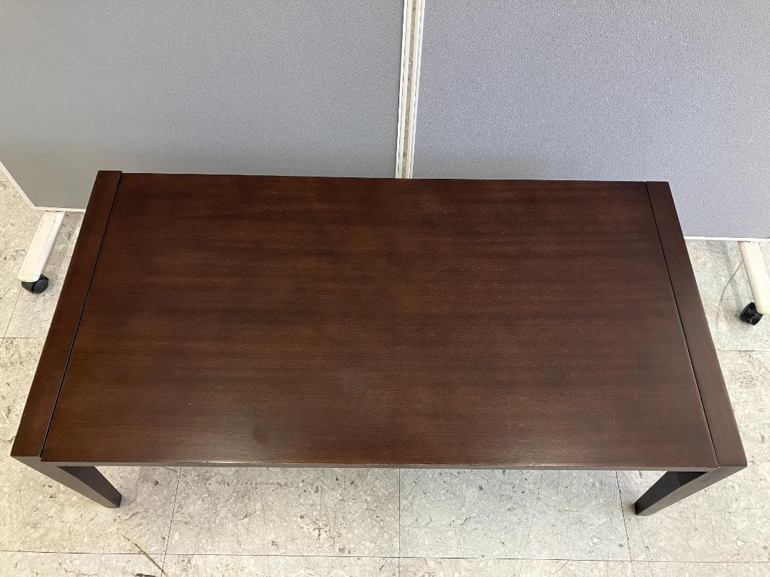 ACTUS ローテーブル ALCHEMY エクステンション 伸縮式 ブラウン