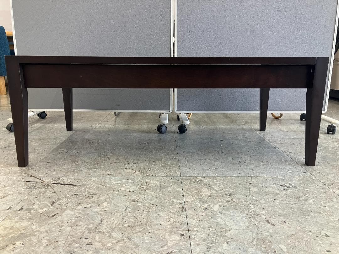 ACTUS ローテーブル ALCHEMY エクステンション 伸縮式 ブラウン