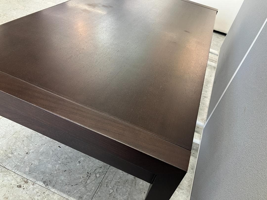 ACTUS ローテーブル ALCHEMY エクステンション 伸縮式 ブラウン