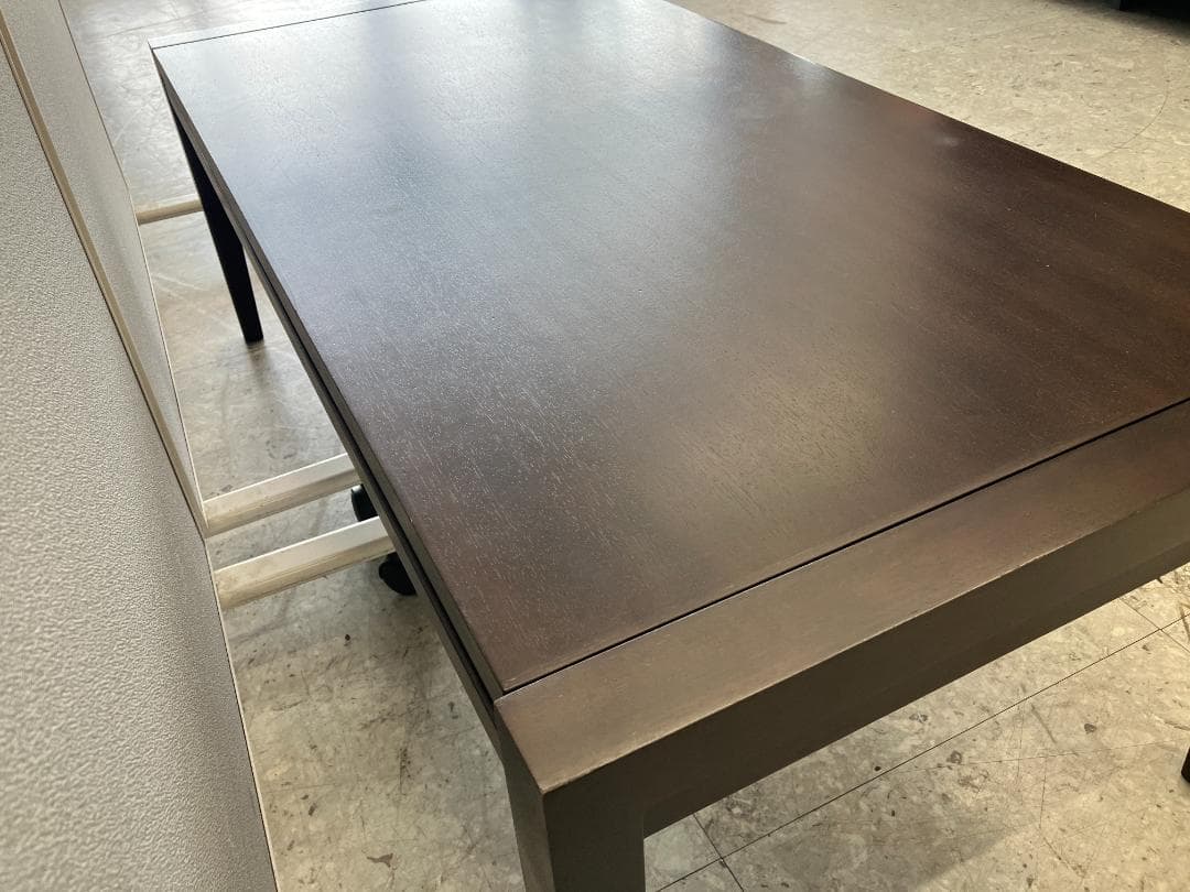 ACTUS ローテーブル ALCHEMY エクステンション 伸縮式 ブラウン