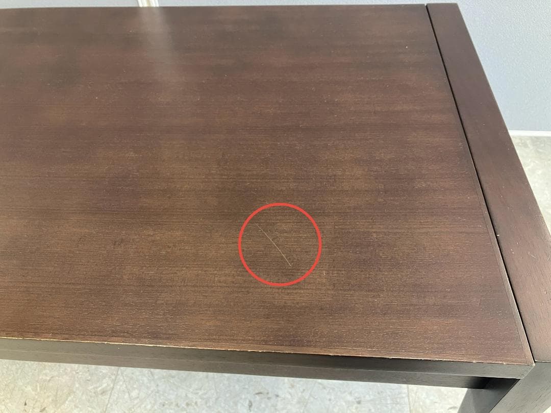 ACTUS ローテーブル ALCHEMY エクステンション 伸縮式 ブラウン