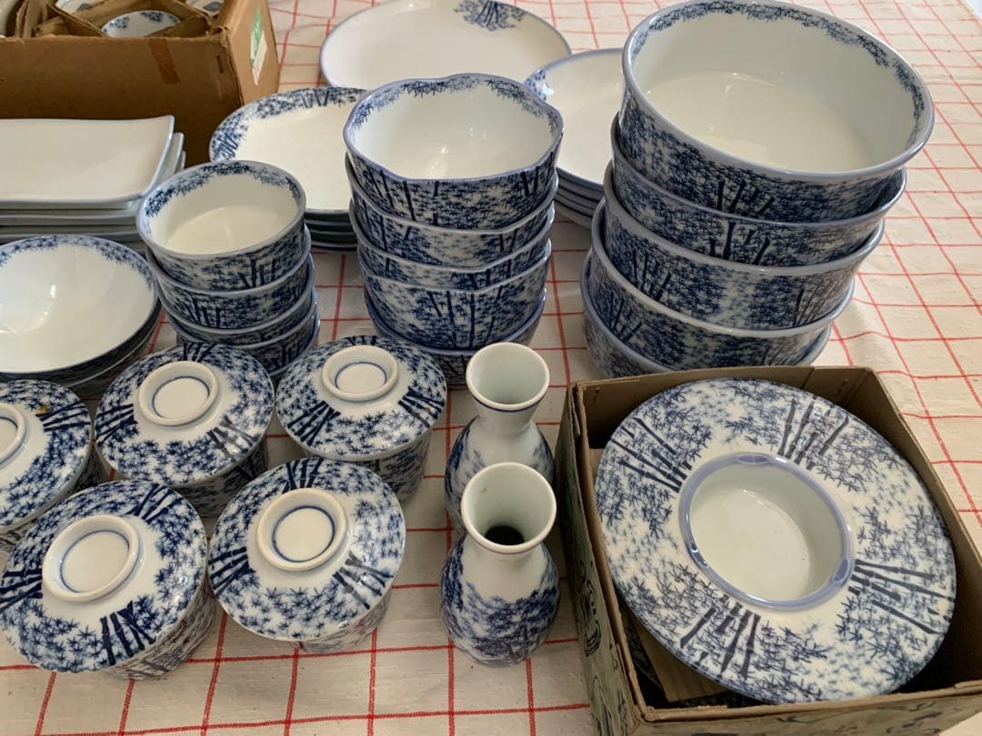 有田焼　水吉陶園　若竹食器セット② 57個他