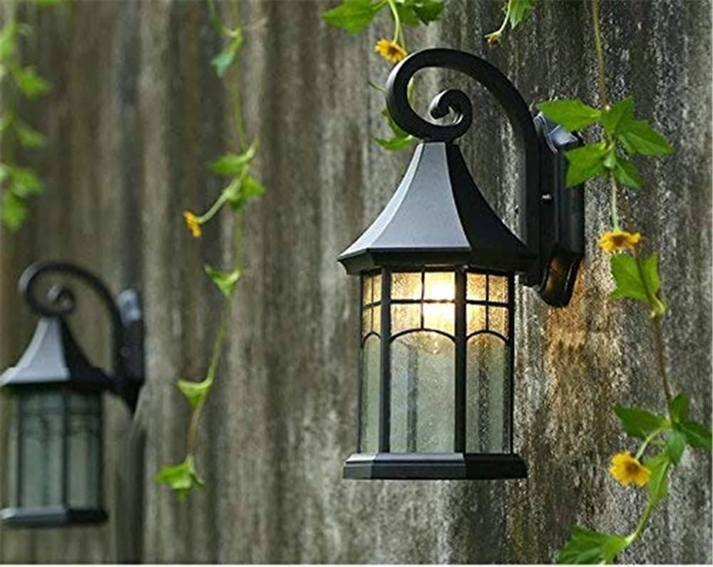 ブラケットライトの壁掛け照明、レトロ風