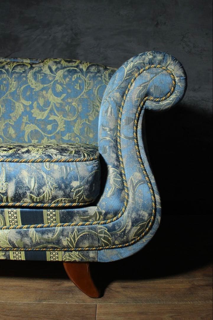 首都圏送無料〜イタリア バロック 伝統芸術デザイン60万 輸入ソファ クラシック