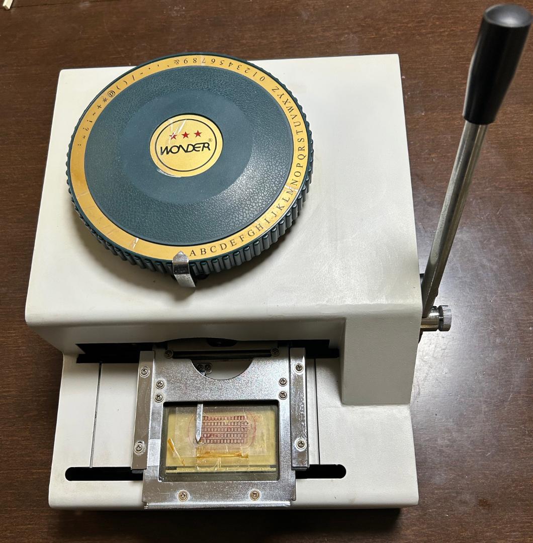 ドッグタグ専用 刻印機 ドッグタグマシーン 打刻機