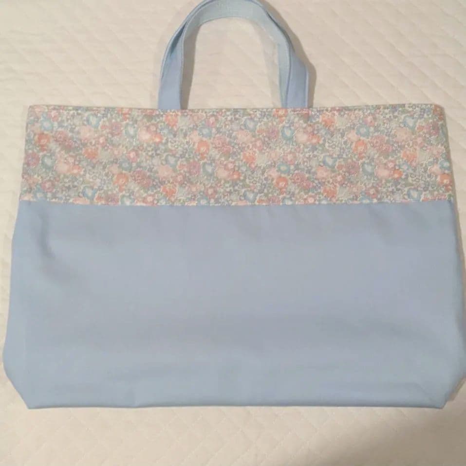 入園入学セット　リバティ、キラキラミシェル　クリスタルスカイ