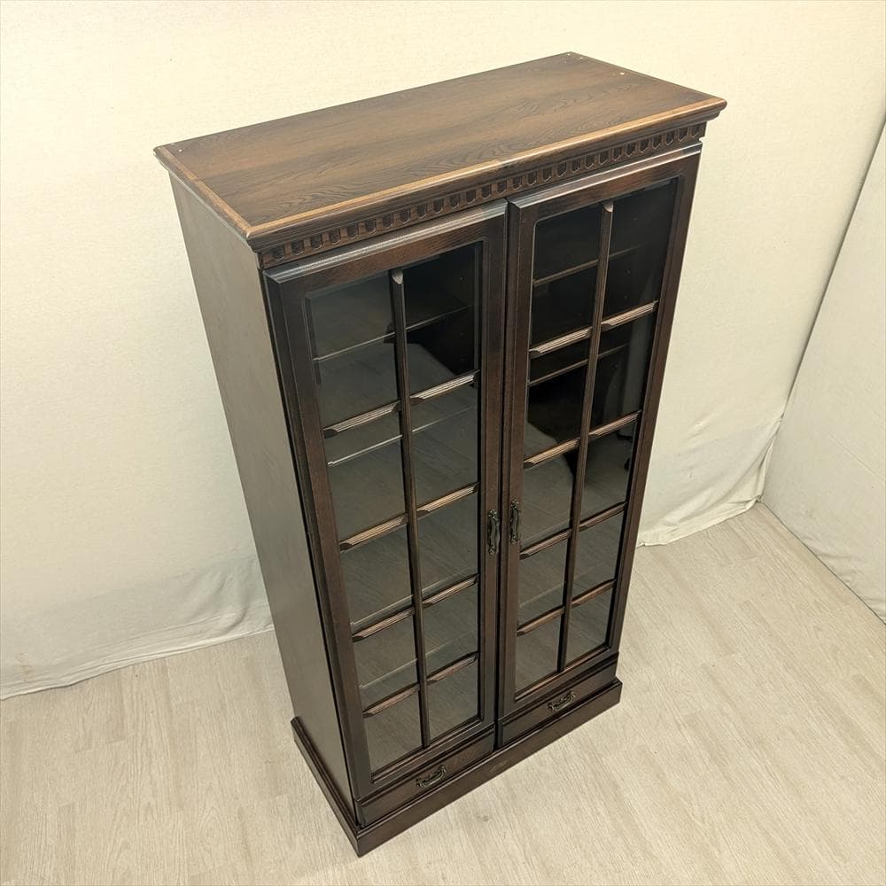 美品　アトランタ　本棚　本箱　書棚　ブックシェルフ　キャビネット　飾り棚　書斎