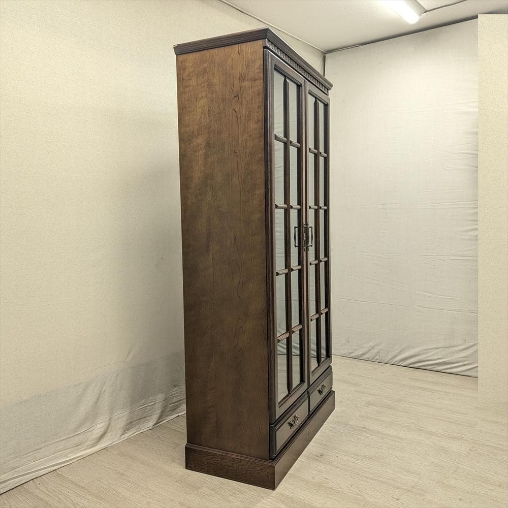 美品　アトランタ　本棚　本箱　書棚　ブックシェルフ　キャビネット　飾り棚　書斎